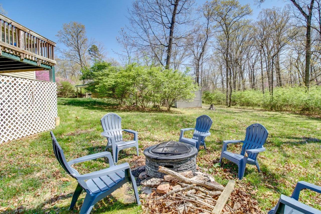 Homey Luray Cabin With Fire Pit And Deck! Ngoại thất bức ảnh